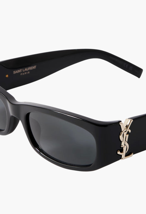 Rectangle-Frame Tortoiseshell Acetate Sunglasses